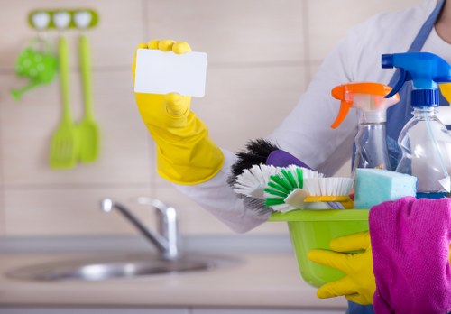 Eco-friendly cleaning solutions used by Mayfair Cleaners